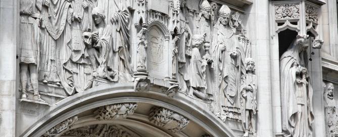 The facade of the UK Supreme Court