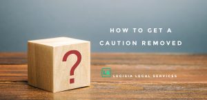 How to get a police caution removed