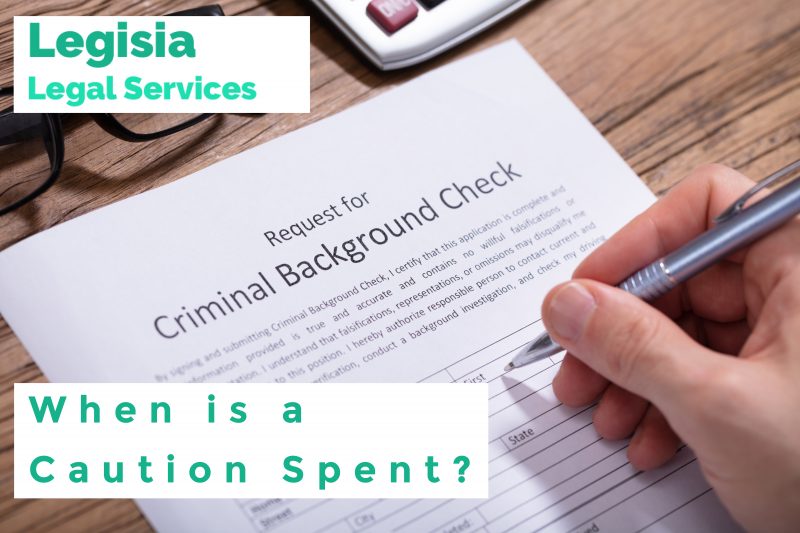 When Is A Caution Spent Police Caution Removal Solicitors