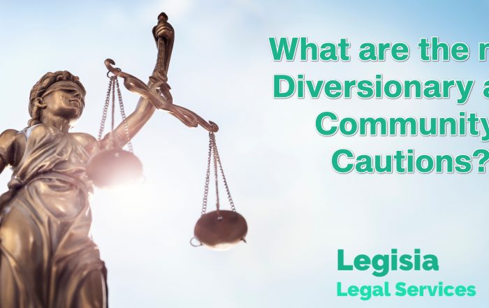 What are the new Diversionary and Community Cautions?